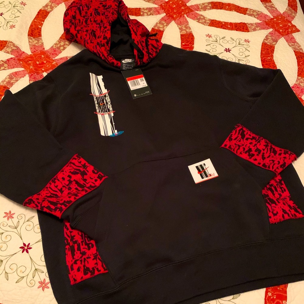 Nike Block/Fleece Hoodie.